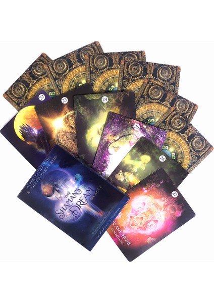 Ordu Yeşili Tarzı Kendini Iyileştir Tarot Kartları Yüksek Kaliteli Tam Renkli Kağıt Art Nouveau Yetişkinler Için Oyunlar Cadılık Malzemeleri (Yurt Dışından)