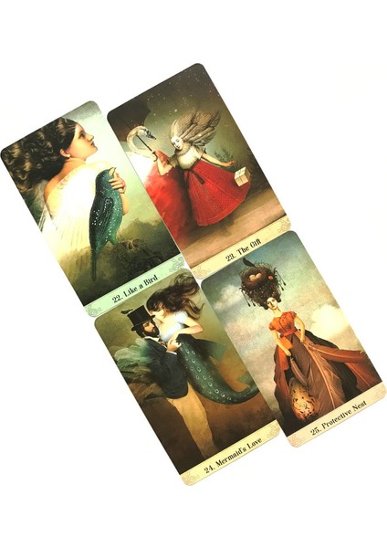 Altın Tarzı 52 Kart Mistik Anlar Tarot Kartı Oracle Kartı Kader Falcılığı Masa Oyunu Tarot ve Çeşitli Tarot Seçenekleri (Yurt Dışından) fırsatları