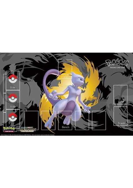 G637-140 Stili Pokemon Kart Oyun Matı Masa Matı Aile Oyunu Parti Oyuncakları Aksesuarları Mousepad Masa Zemin Oyunu Oynama Pedı (Yurt Dışından)