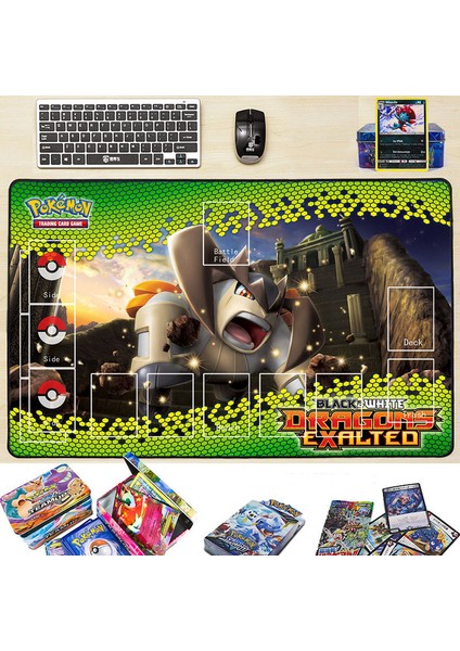 G637-140 Stili Pokemon Kart Oyun Matı Masa Matı Aile Oyunu Parti Oyuncakları Aksesuarları Mousepad Masa Zemin Oyunu Oynama Pedı (Yurt Dışından) modelleri