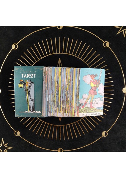 Sınırsız Tarot Stili Geniş Tarot Kartları Destesi Oyun Kartları Parti Masası Oyun Hediye Fal Baktırma Kehanet Oracle - (Yurt Dışından)