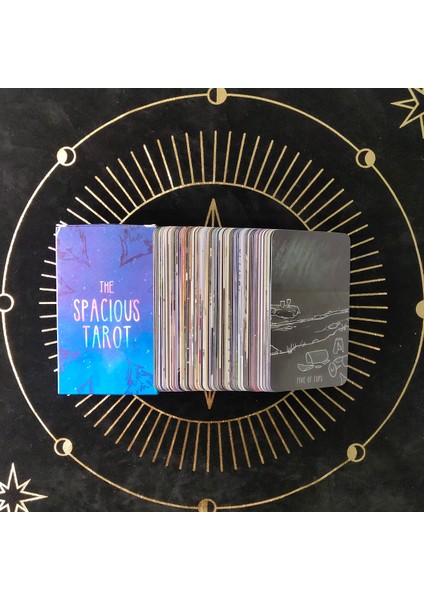 Sınırsız Tarot Stili Geniş Tarot Kartları Destesi Oyun Kartları Parti Masası Oyun Hediye Fal Baktırma Kehanet Oracle - (Yurt Dışından)