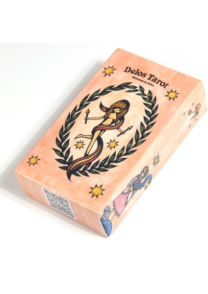 Mor Tarzı Delos Tarot Kartları Oyunu Minyatürleri Anime Psyakra Cadılık Malzemeleri Tarot Kartları ile Pdf Kılavuz Kitaplı (Yurt Dışından) fırsatları