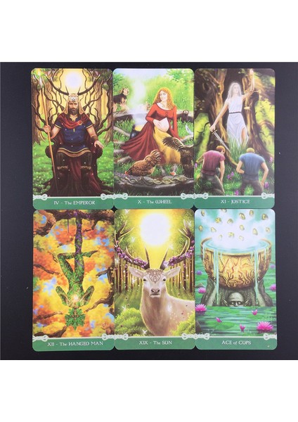 78 Adet TT48 Stili Evrensel Tarot Kartı Tam Ingilizce Rehberlik Fal Tarot Kartı Aile Parti Destesi Oyun Kartları Oyun Tahtası Oyun Kartları (Yurt Dışından)