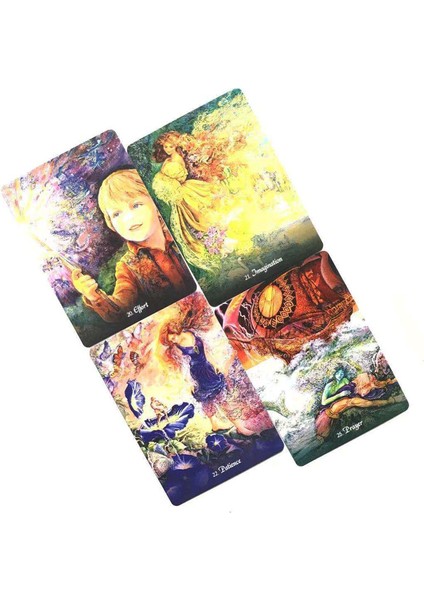 Perili Ev Tarzı 54 Kartlı Şükran Tarot Kartı Oracle Kart Eğlence Parti Oyunu Pano Oyunu Tarot ve Çeşitli Tarot Seçenekleri - (Yurt Dışından) modelleri