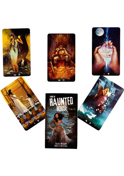 Perili Ev Tarzı Sıcak Satış Yüksek Gregory Scott Tarot Kartları Yüksek Tarot Destesi Oyunu Kader Falı Eğlence Oyunu Için - E-Ticaret Başlığı (Yurt Dışından)