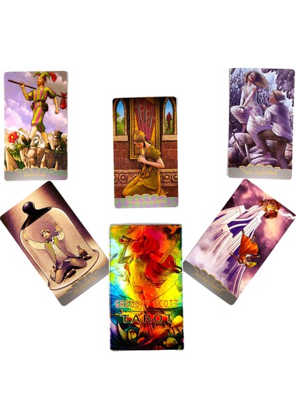 Perili Ev Tarzı Sıcak Satış Yüksek Gregory Scott Tarot Kartları Yüksek Tarot Destesi Oyunu Kader Falı Eğlence Oyunu Için - E-Ticaret Başlığı (Yurt Dışından)