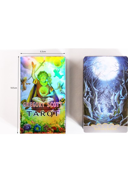 Perili Ev Tarzı Sıcak Satış Yüksek Gregory Scott Tarot Kartları Yüksek Tarot Destesi Oyunu Kader Falı Eğlence Oyunu Için - E-Ticaret Başlığı (Yurt Dışından)