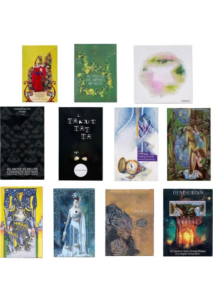 Karma Kartları Stili Zaman Destesi Tarot Kartı Orak Kartları Doğru Anı Bul Yüksek Deck Oyuncağı Kılavuz Kitapçığıyla (Yurt Dışından) modelleri