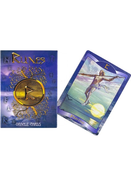 Runes Oracle Stili Deniz Perileri Oracle Of The Water Oracle Kartları Oyunu Aile Parti Oyunu Şans Falı Tarot Destesi Rehber ile (Yurt Dışından)