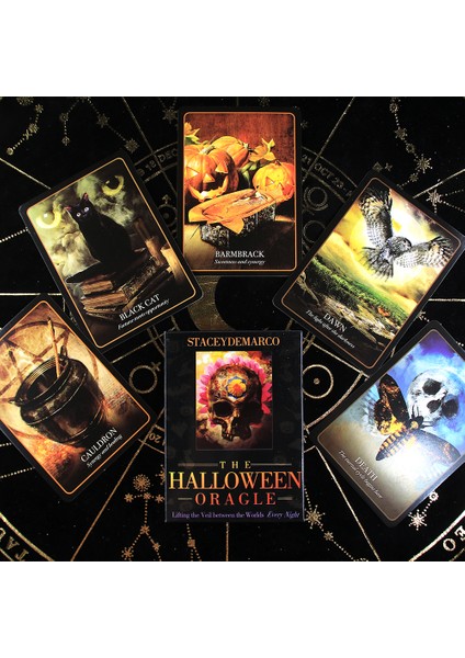 Altın Tarzı Dövme Tarot Destesi Oyun Eğlence Fal Oyun Kart Rehber Kitap Mistik Rehberlik Fal Eğlence Parti Masası Oyunu (Yurt Dışından)
