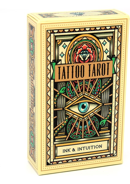 Altın Tarzı Dövme Tarot Destesi Oyun Eğlence Fal Oyun Kart Rehber Kitap Mistik Rehberlik Fal Eğlence Parti Masası Oyunu (Yurt Dışından) modelleri