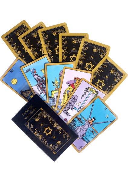 Bordo Tarzı Kendini Iyileştir Tarot Kartları Yüksek Kaliteli Tam Renkli Kağıt Art Nouveau Yetişkinler Için Oyunlar Cadılık Malzemeleri (Yurt Dışından)