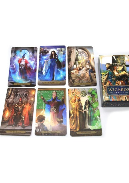 No.77 Stili Büyücüler Tarot Kart Destesi Ingilizce Versiyonu Rehber Oyun Oyuncak Fal Bakan Kehanet Şans Oyunu (Yurt Dışından)