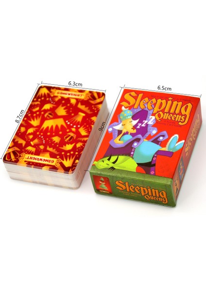Kırmızı Stil Sıcak Satış Yapan Sleeping Queens Kart Oyunları Oyun Tahtası Oyunu Tam Ingilizce Aile Ebeveyn-Çocuk Parti Oyun Tahtası Kartları Komik Çocuk Oyun Kartları (Yurt Dışından) modelleri