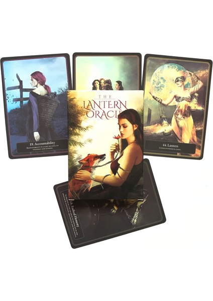 Fener Tarot Stili 44 Kartlı Tanrıça Tapınak Oracle Tarot Kartı Oracle Kartları Kader Falcılığı Oyunu Tarot ve Çeşitli Tarot Seçenekleri Için (Yurt Dışından)