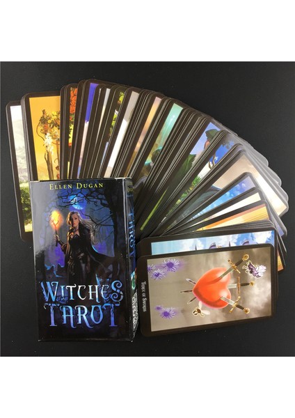 78 Adet TT02 Stili Yıldız Adam Tarot Kartları Dayanıklı Zeka Oyunu Kartları Tam Ingilizce Eğlenceli Aile Parti Eğlencesi Tarot Kart Destesi Pdf (Yurt Dışından)
