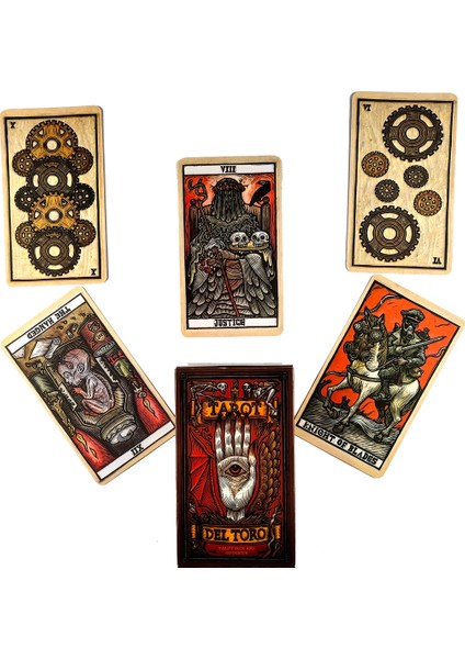 Del Toro Tarot Stili Sıcak Satış Yüksek Gregory Scott Tarot Kartları Yüksek Tarot Destesi Oyunu Kader Falı Eğlence Oyunu Için - E-Ticaret Başlığı (Yurt Dışından)