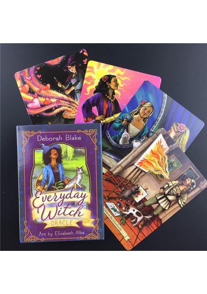40 Adet TS36 Stili Yeryüzü Bilgelik Oracle Kartları Tarot Kartları Türkçe Versiyonu Fal Bakımı Kader Için Yılbaşı Partisi Oyun Kartları Destesi Tarot Oyunu Oyun Tahtaları (Yurt Dışından)