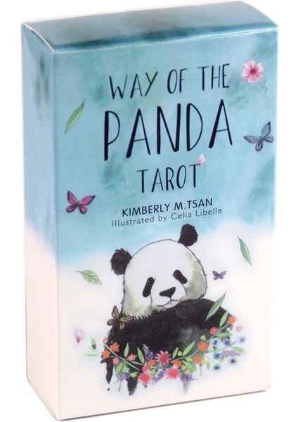 Turuncu Tarzı Panda Tarot Kartları Hayal Et Baskı 78 Adet Tarot Kart Destesi - Kehanet Yüksek Kartlar (Yurt Dışından)
