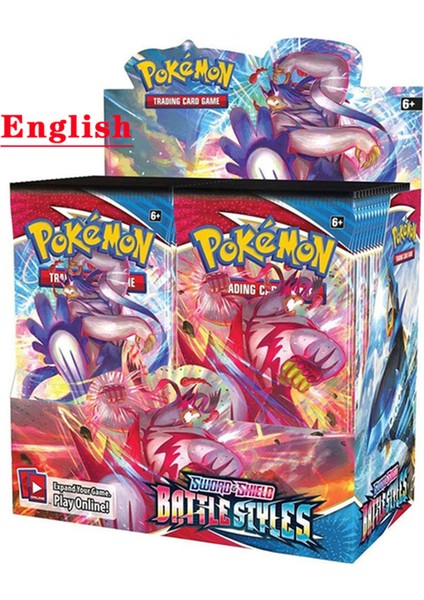 360SAVAŞ Stilleri Stili Pokemon Kart Tcg: Güneş ve Ay Birleşik Zihinler Oyun Kartları Bir Kutu 36 Paket Kolleksiyon (Yurt Dışından)