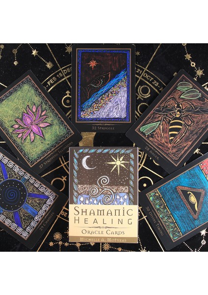 Kumral Tarzı Osho Zen Tarot Kartları Zeard Destesi Başlangıç Için Fal Bakma Tam Renkli Kart Oyunu Tahta Oyuncak (Yurt Dışından)