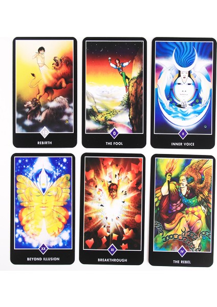 Kumral Tarzı Osho Zen Tarot Kartları Zeard Destesi Başlangıç Için Fal Bakma Tam Renkli Kart Oyunu Tahta Oyuncak (Yurt Dışından)