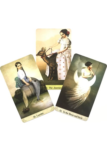 Ordu Yeşili Tarzı Mistik Anlar Tarot Oracle Kartları Eğlence Partisi Eğlence Satranç Kart Oyunu Tarot ve Çeşitli Tarot Seçenekleri (Yurt Dışından)