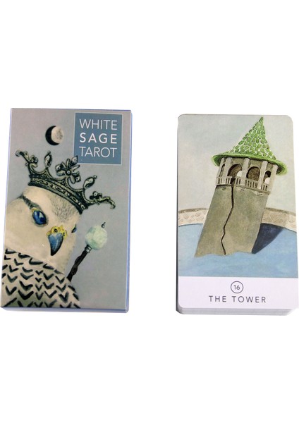 Thelema Tarot Stili Beyaz Adalet Tarot Kartları Korkudan Önce Tarot Destesi Mükemmel Hediye Işık Sezinin Melek Tarotu Okült Modern Cadı Oyunu (Yurt Dışından) fırsatları