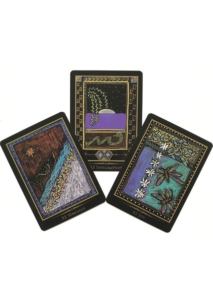Mavi Stil Şamanik Şifa Oracle Kartları Rehberlik Fal Eğlence Satranç ve Kart Oyunu Tarot ve Çeşitli Tarot Seçenekleri (Yurt Dışından)