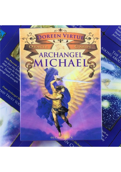 44 Adet TS91 Stili Bolluk Melekleri Oracle Kart Destesi Tarot Kart Tam Türkçe Arkadaş Aile Parti Zeka Oyunu Oynama Tarot Kartları (Yurt Dışından)