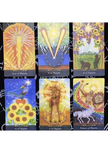Kara Melekler Tarot Stili Yıldız Taro Tam Ingilizce Sürümü Pdf Kılavuz Kitap Oracle Destesi Oyun Kartı Parti Aile Ev Eğlencesi Için Tarot Fal Kartları Masa Oyunları (Yurt Dışından)