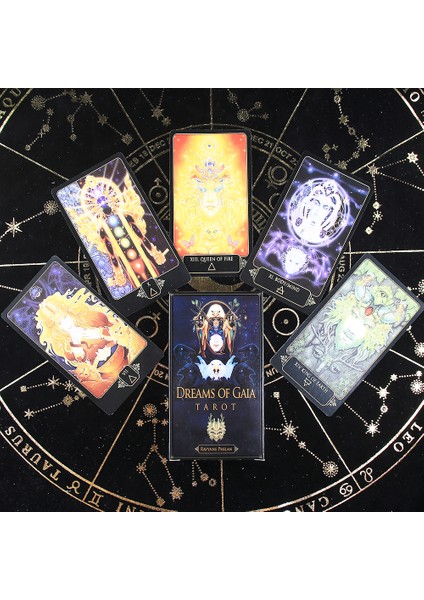 Stili Temizle Deniz Kızı Tarot Kart Destesi 78 Kart Oyunu Falcılık Kart Oyunu Rehber Kitap Başlangıç Seti Fal Kartları Tam Renkli Kart Oyunu (Yurt Dışından)
