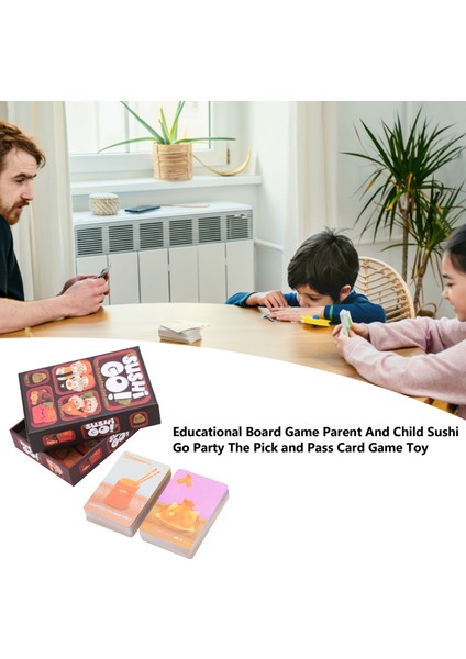 No.1 Tarzı Çocuklar Için Sushi Go Ebeveyn-Çocuk Parti Oyunu Eğitici Kart Oyunu Interaktif Kart Oyunu Oyuncakları - Geçiş Kart Oyunu Oyuncakları (Yurt Dışından) fiyatları