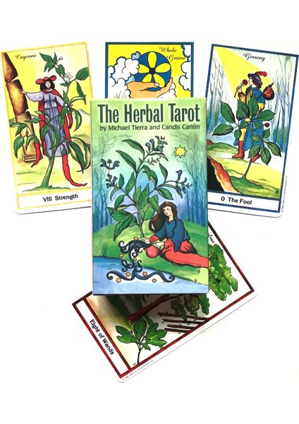 Bitkisel Tarot Stili 15 Tarot Kartı ve Oracle Kartı Oyunları Eğlence Satranç ve Kart Oyunları Tarot Çeşitleri (Yurt Dışından)
