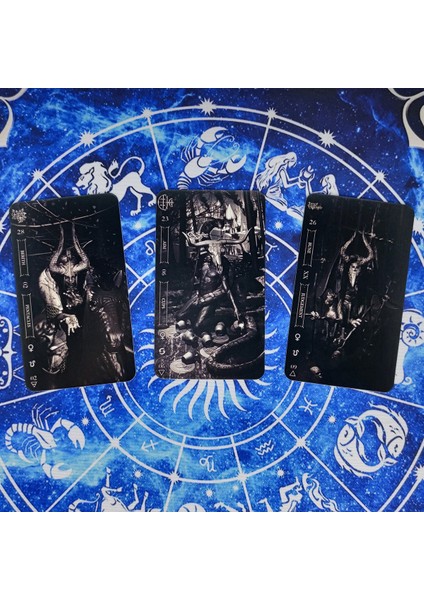 X321 Stili Karanlık Kartlar ve Pdf Dijital Rehberliği ile Trend Tarot Eğlence Oyunu - Satın Alma (Yurt Dışından)