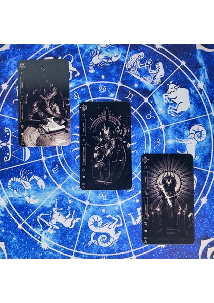X321 Stili Karanlık Kartlar ve Pdf Dijital Rehberliği ile Trend Tarot Eğlence Oyunu - Satın Alma (Yurt Dışından)