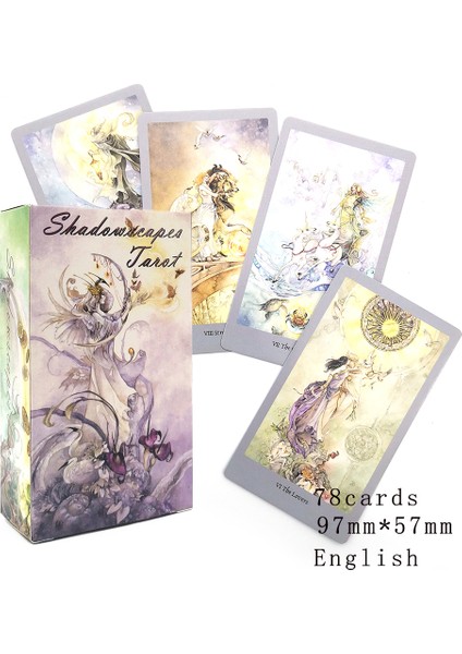 Gölge Stili Osho Zen Tarot Kartları Kılavuzu Kehanet Kader Oracle Parti Destesi Oyunu Tarot Kartları Başlangıçlar Için (Yurt Dışından)