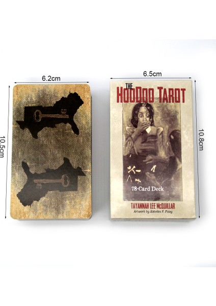 Hoodoo Tarot Stili Hoodoo Tarot Gelenek 78 Kart Destesi ve E-Rehber - Kartlar Oracle Muse Oyunu Oyuncak Falcılık Melek Tarot Kartları - (Yurt Dışından) fiyatları