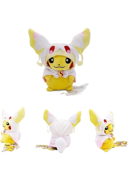 Çapraz Giyinme Ateş Püskürten Ejderha Kabi Beast Rift Hollow Giydirme Pikachu Peluş Oyuncaklar Bebekler (Yurt Dışından)