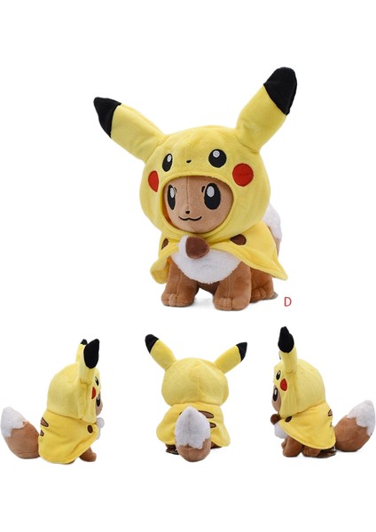 Çapraz Giyinme Ateş Püskürten Ejderha Kabi Beast Rift Hollow Giydirme Pikachu Peluş Oyuncaklar Bebekler (Yurt Dışından)