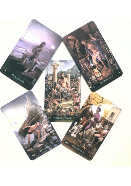 Dreamkeepers Tarot Stili 78 Kart Tarot Ilahi Eril Oracle Kartları Eğlenceli Parti Satranç Kart Oyunu Tarot ve Çeşitli Tarot Seçenekleri (Yurt Dışından) modelleri