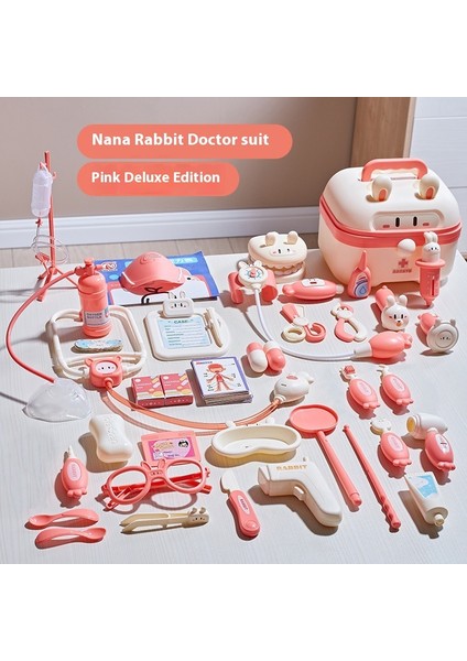 Çocuk Doktor Oyuncakları Seti Simülasyon Oskültasyon Tıbbi Kutu Bebek Hediyesi Ürün Resim Gösterileri Için Parça Sayısı Geçerli Olacaktır (Yurt Dışından)