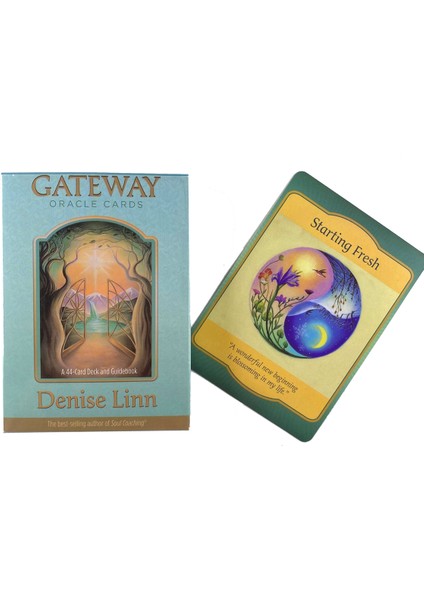 Ağ Geçidi Oracle Kart Stili Sihirli Uyumlama Tarot Destesi Oyun Tahtası Aile Parti Oyunu Fal Bakan Kahin Oracle Kartları ile Rehber ile - E-Ticaret Başlığı (Yurt Dışından)