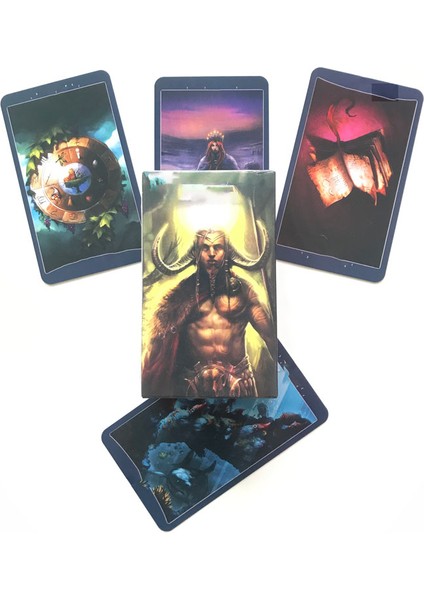 Koyu Gri Tarzı 78 Kart Gölgeler Kitabı Tarot Kartı Oracle Kart Eğlence Parti Kartları Masa Oyunu Tarot ve Çeşitli Tarot Seçenekleri - (Yurt Dışından)