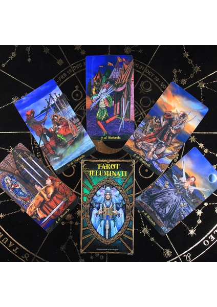 Kumral Tarzı Deniz Kızı Tarot Kart Destesi 78 Kart Oyunu Falcılık Kart Oyunu Rehber Kitap Başlangıç Seti Fal Kartları Tam Renkli Kart Oyunu (Yurt Dışından)