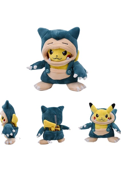 Çapraz Giyinme Ateş Püskürten Ejderha Kabi Beast Rift Hollow Giydirme Pikachu Peluş Oyuncaklar Bebekler (Yurt Dışından)