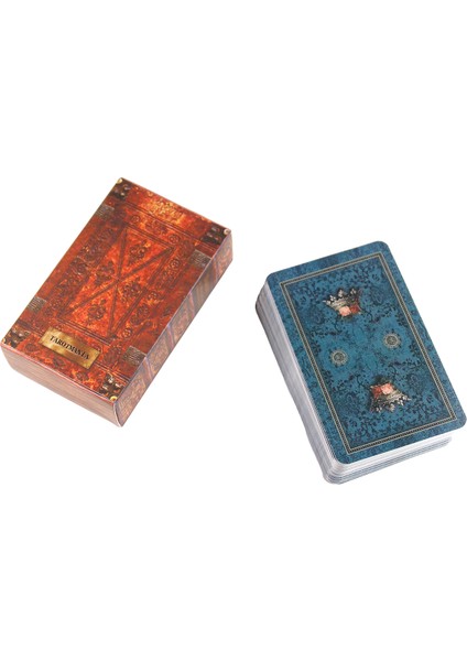 Altın Tarzı Yeni Büyülü Eşleştirmeler Tarot Kartları Destesi Oyun Tahtası Şans Falı Kehaneti Eğlence Için Orak Kart Oyunu (Yurt Dışından) indirimleri