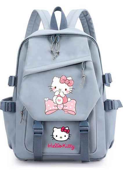 Hellokitty Sırt Çantası Kadın Yeni Sanrio Sevimli Sırt Çantası Kadın Ortaokul Öğrencisi Okul Çantası (Yurt Dışından)