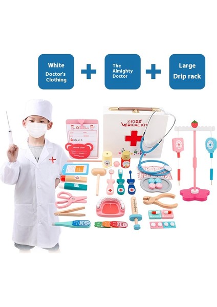 Simülasyon Doktor Oyun Seti Oyun Doktoru Hemşire (Yurt Dışından)